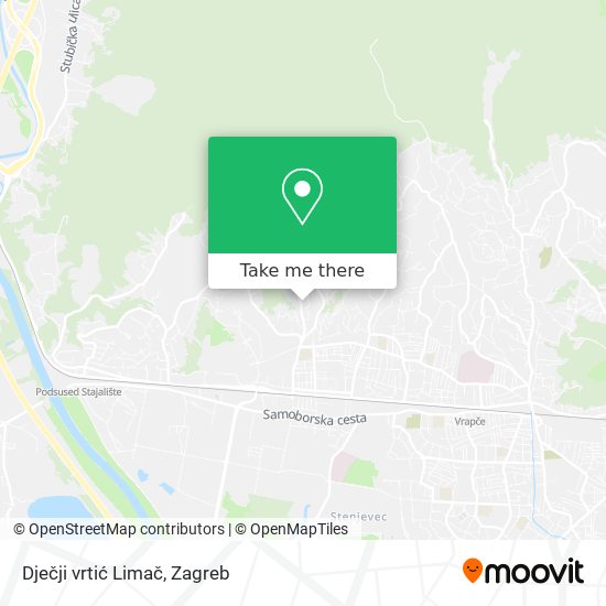 Dječji vrtić Limač map