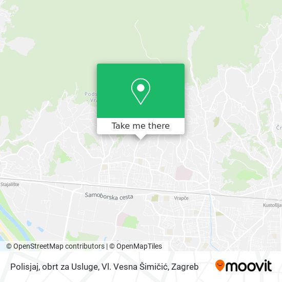 Polisjaj, obrt za Usluge, Vl. Vesna Šimičić map