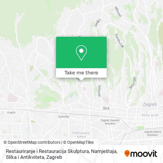 Restauriranje i Restauracija Skulptura, Namještaja, Slika i Antikviteta map