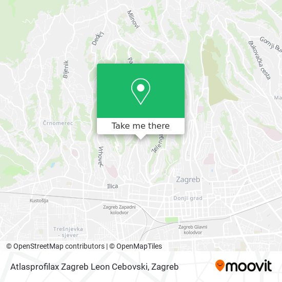 Atlasprofilax Zagreb Leon Cebovski map
