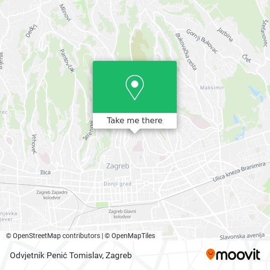Odvjetnik Penić Tomislav map