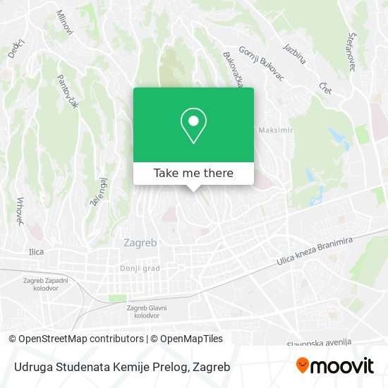 Udruga Studenata Kemije Prelog map