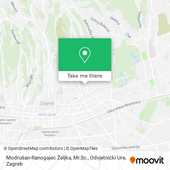 Modrušan-Ranogajec Željka, Mr.Sc., Odvjetnički Ure map