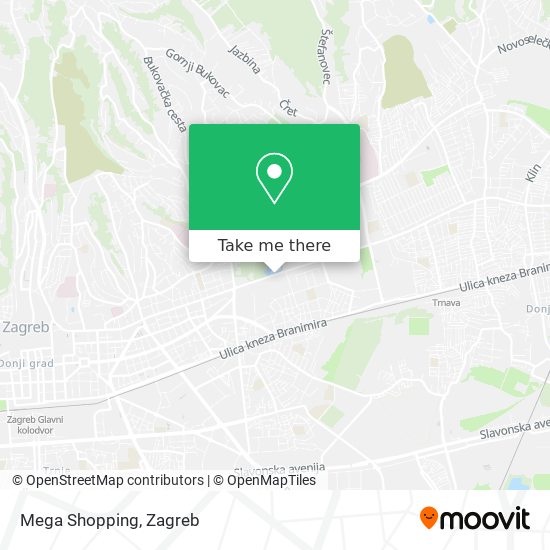 Mega Shopping map