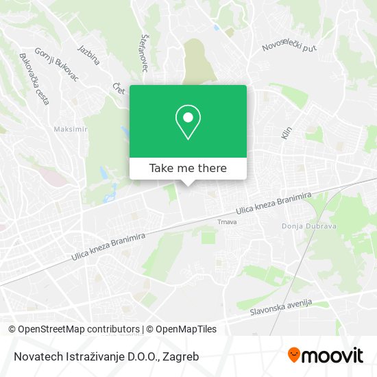 Novatech Istraživanje D.O.O. map