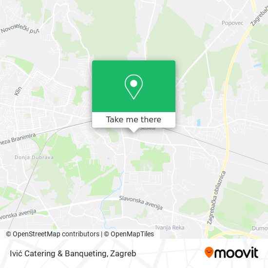 Ivić Catering & Banqueting map