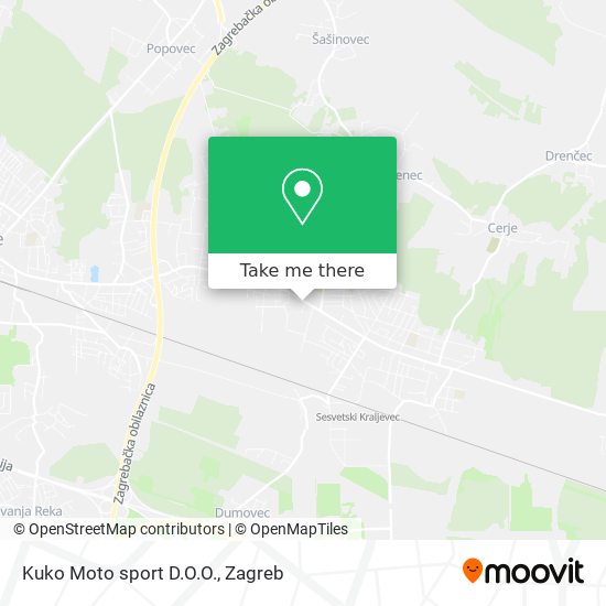 Kuko Moto sport D.O.O. map