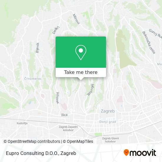 Eupro Consulting D.O.O. map