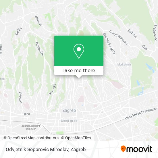Odvjetnik Šeparović Miroslav map