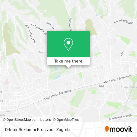 D-Inter Reklamni Proizvodi map