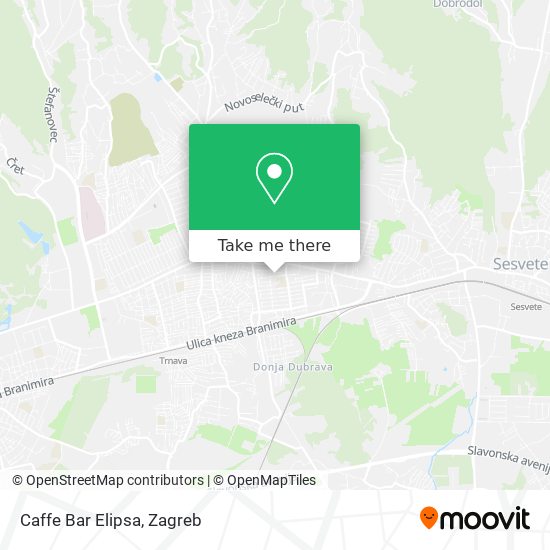 Caffe Bar Elipsa map