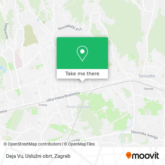 Deja Vu, Uslužni obrt map