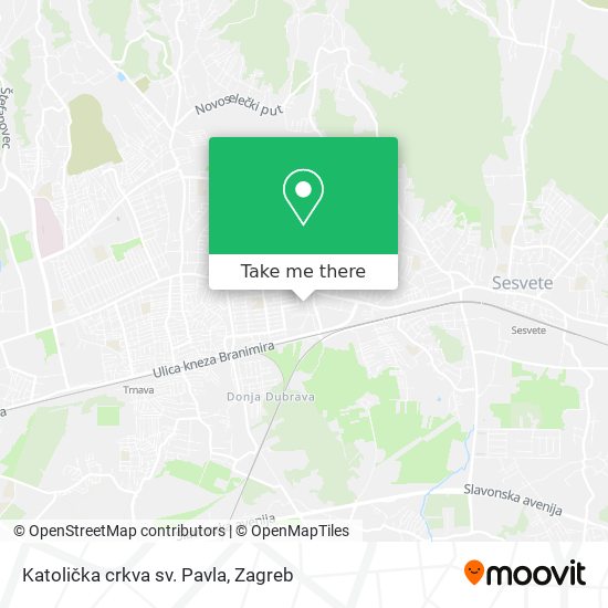 Katolička crkva sv. Pavla map