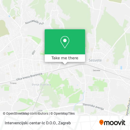 Intervencijski centar-Ic D.O.O. map