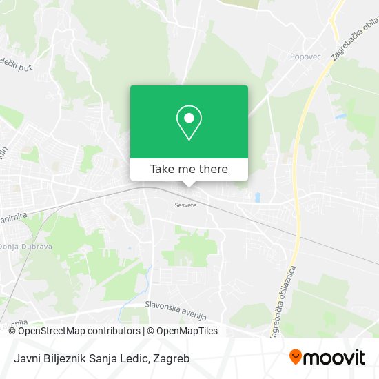 Javni Biljeznik Sanja Ledic map