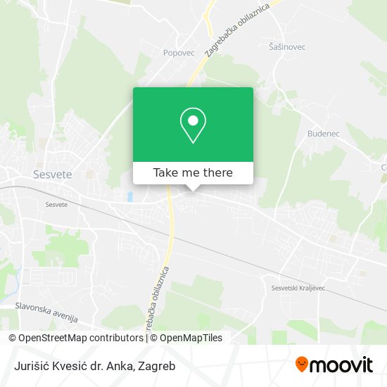 Jurišić Kvesić dr. Anka map