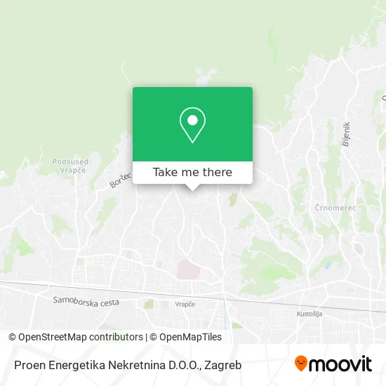 Proen Energetika Nekretnina D.O.O. map