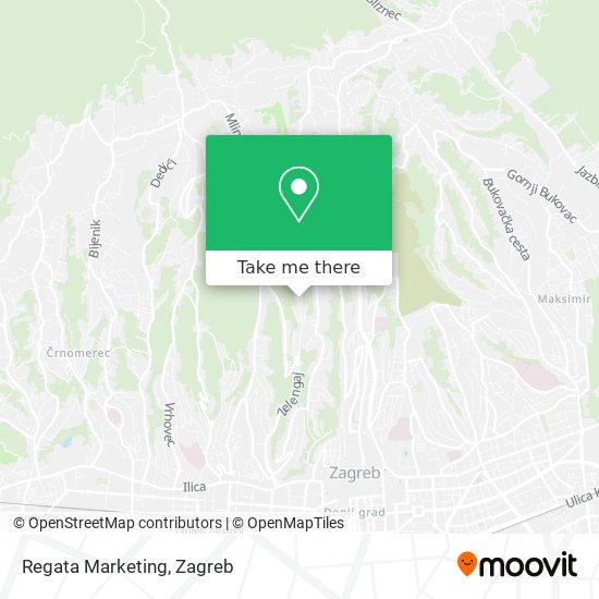 Regata Marketing map