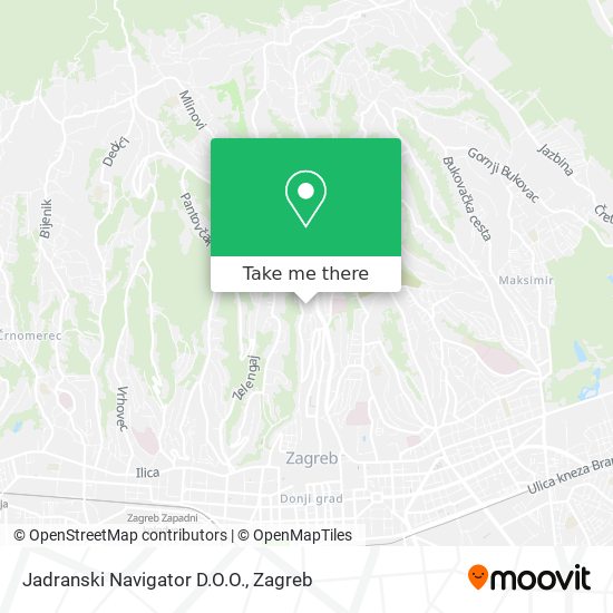 Jadranski Navigator D.O.O. map
