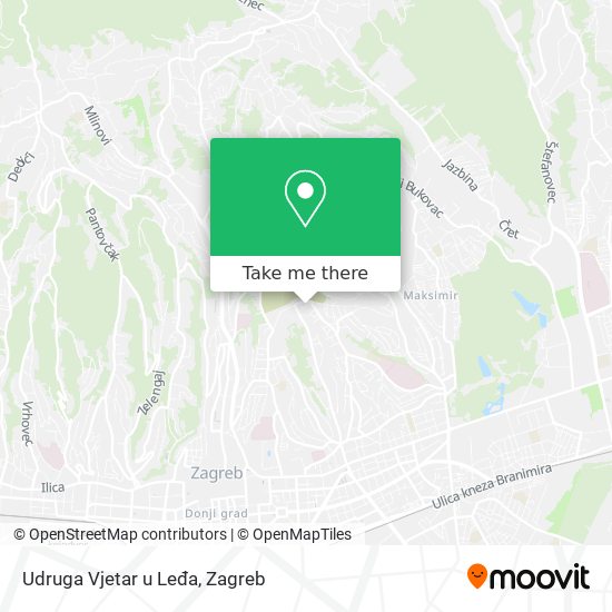 Udruga Vjetar u Leđa map