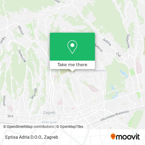 Eptisa Adria D.O.O. map