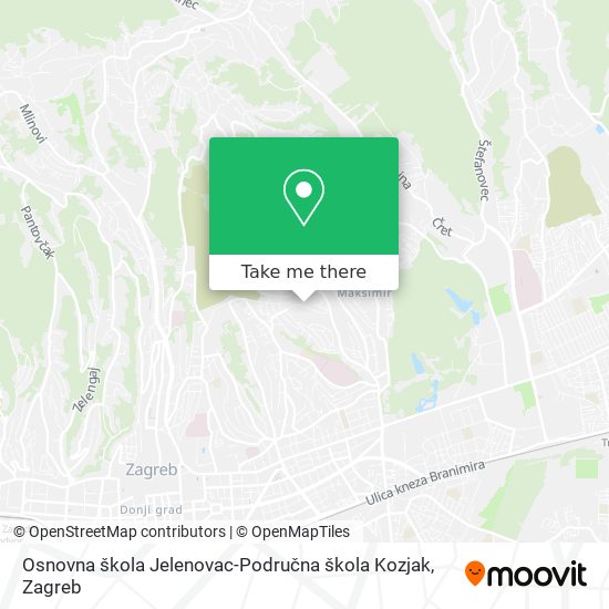Osnovna škola Jelenovac-Područna škola Kozjak map