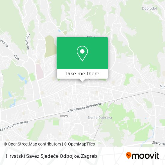 Hrvatski Savez Sjedeće Odbojke map