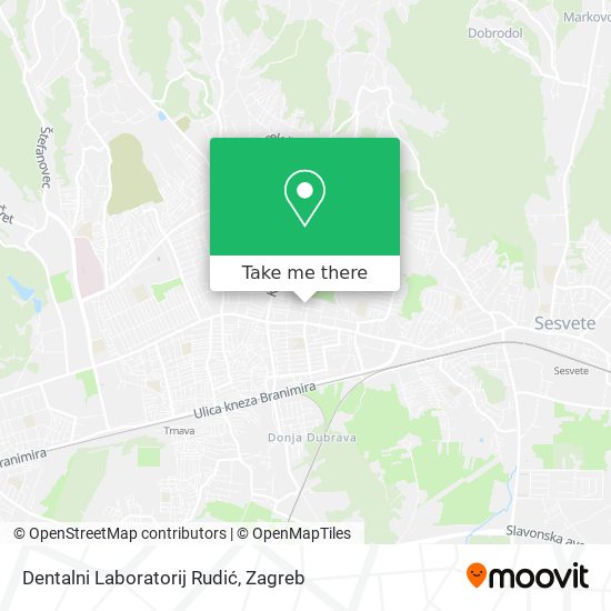 Dentalni Laboratorij Rudić map
