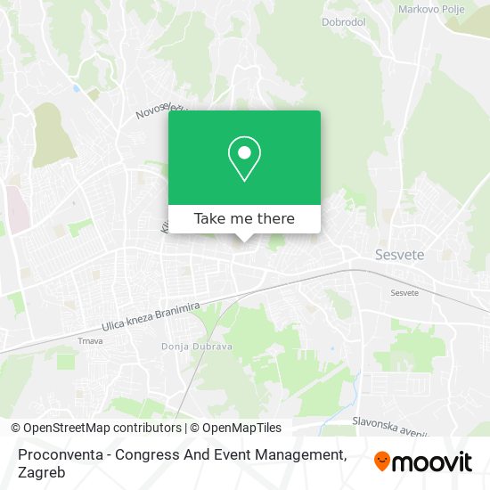 Proconventa - Congress And Event Management map