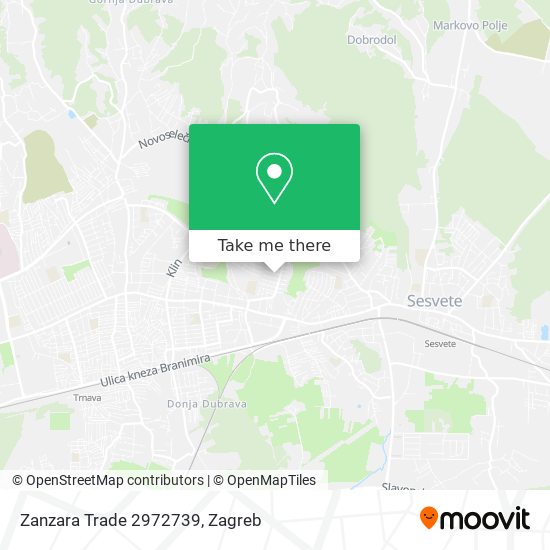Zanzara Trade 2972739 map