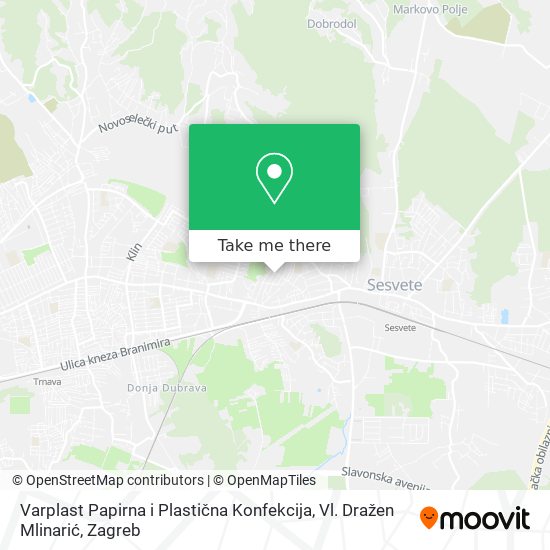 Varplast Papirna i Plastična Konfekcija, Vl. Dražen Mlinarić map