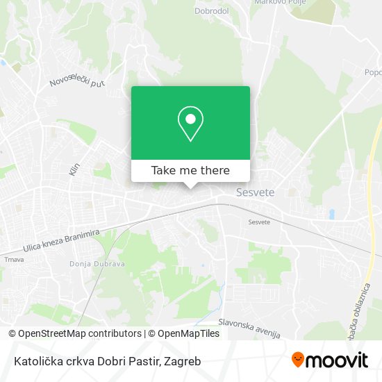 Katolička crkva Dobri Pastir map