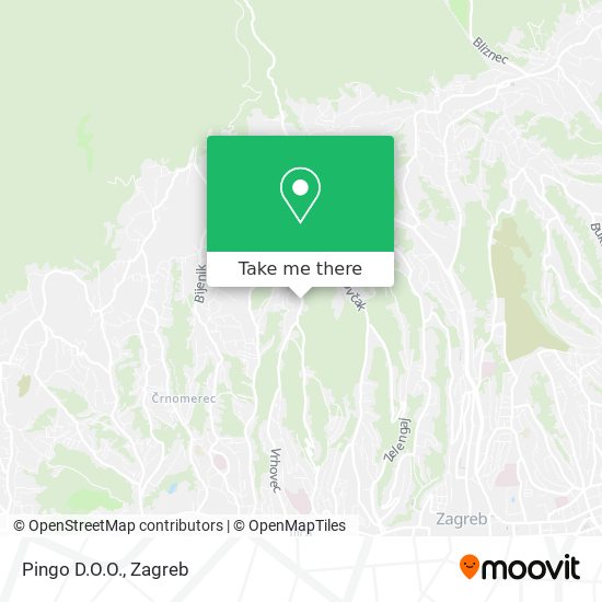 Pingo D.O.O. map