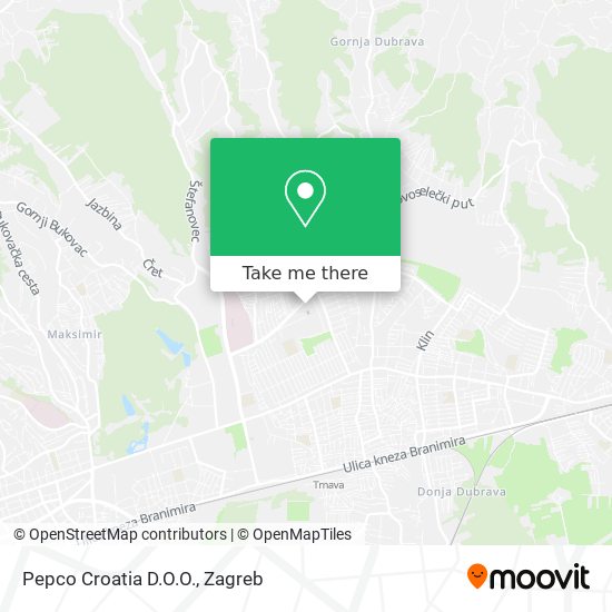 Pepco Croatia D.O.O. map