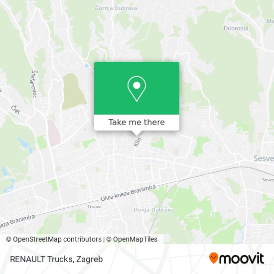 RENAULT Trucks map