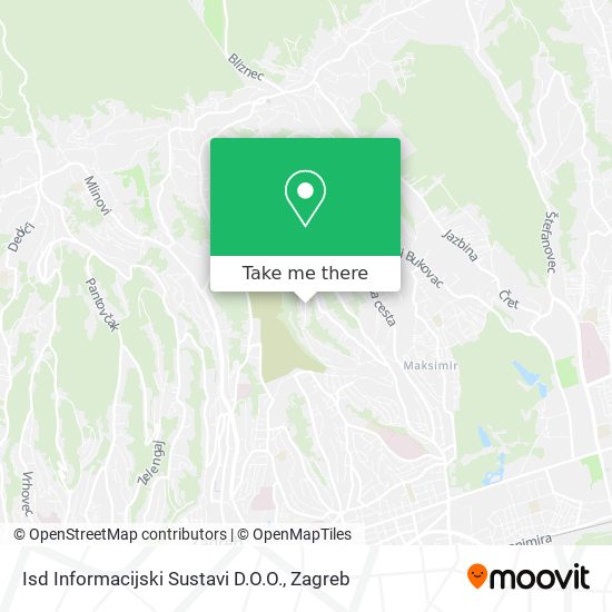 Isd Informacijski Sustavi D.O.O. map