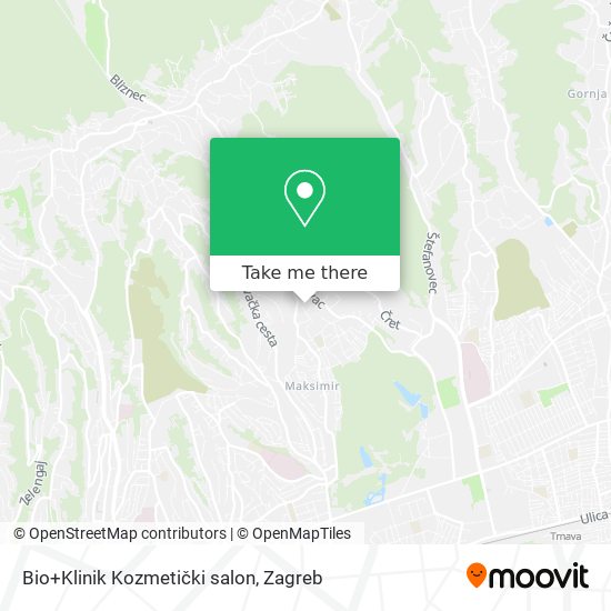 Bio+Klinik Kozmetički salon map