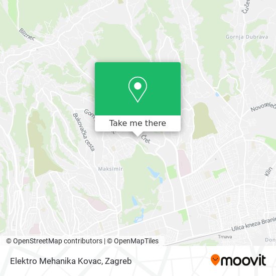 Elektro Mehanika Kovac map