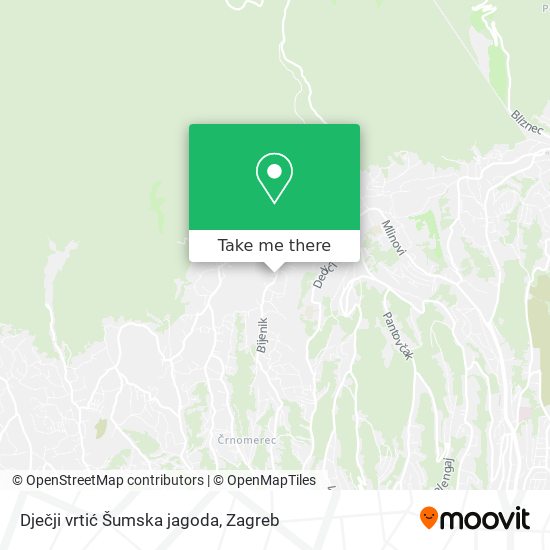 Dječji vrtić Šumska jagoda map