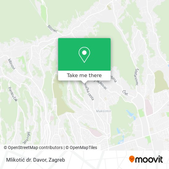 Mlikotić dr. Davor map