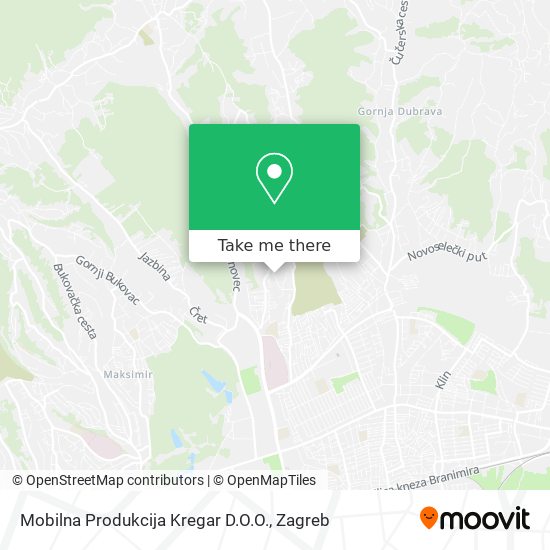 Mobilna Produkcija Kregar D.O.O. map