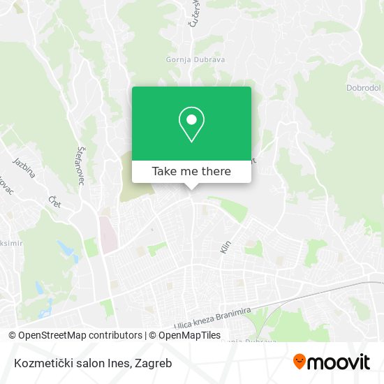 Kozmetički salon Ines map