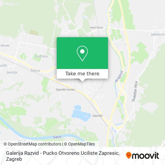 Galerija Razvid - Pucko Otvoreno Uciliste Zapresic map