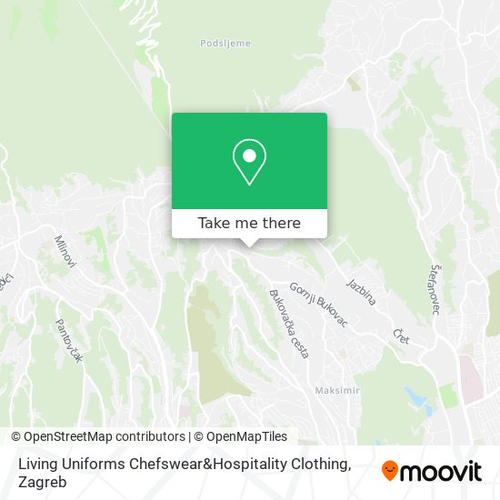 Living Uniforms Chefswear&Hospitality Clothing map