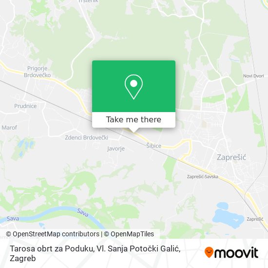 Tarosa obrt za Poduku, Vl. Sanja Potočki Galić map