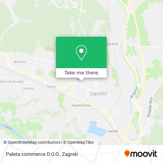 Paleta commerce D.O.O. map