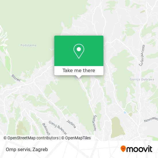 Omp servis map