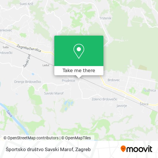 Športsko društvo Savski Marof map