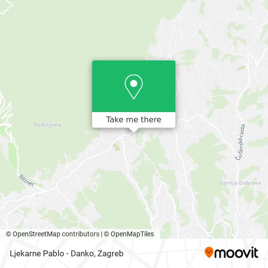 Ljekarne Pablo - Danko map