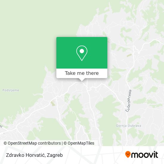 Zdravko Horvatić map